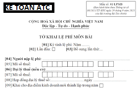 học kế toán thực hành tại thanh hóa học kế toán thực hành tại thanh hóa Mẫu tờ khai thuế lệ phí môn bài mới nhất năm 2022 theo Mẫu số: 01/LPMB Ban hành kèm theo Thông tư số 80/2021/TT-BTC ngày