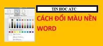 Hoc tin hoc tai thanh hoa Hoc tin hoc tai thanh hoa Để tài liệu của bạn trở nên sinh động và đẹp mắt hơn, bạn nên sử dụng chức năng đổi hình nền cho word. Hãy theo dõi bài viết