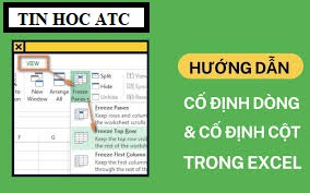 Cố định hàng hoặc cột tiêu đề