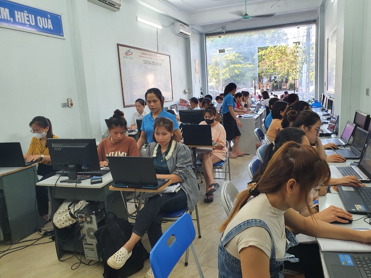 Lớp dạy tin học văn phòng ở Thanh Hóa