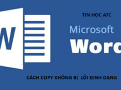 Hoc tin hoc tai thanh hoa Bài viết hôm nay tin học ATC xin chia sẽ đến bạn đọc về cách copy giữ nguyên định dạng, mời các bạn theo