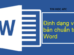 Học tin học văn phòng ở Thanh Hóa Làm thế nào để định dạng văn bản chuẩn chỉnh nhất, tin học ATC xin mách bạn một số cách làm trong bài