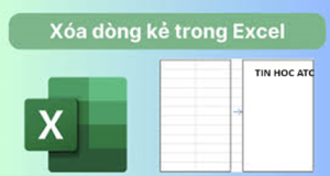 Học tin học thực hành ở thanh hóa Bạn đã biết cách xóa những dòng kẻ của ô trong excel chưa? Bài viết sau đây tin học ATC xin chia sẽ