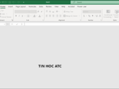 Hoc tin hoc tai thanh hoa File excel của bạn đột nhiên bị trắng? Bạn đang tìm cách khắc phục? Tin học ATC xin chia sẽ với bạn những