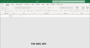 Hoc tin hoc tai thanh hoa File excel của bạn đột nhiên bị trắng? Bạn đang tìm cách khắc phục? Tin học ATC xin chia sẽ với bạn những