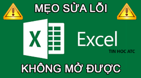 Hoc tin hoc cap toc o thanh hoa Hoc tin hoc cap toc o thanh hoa Bạn đang tìm cách để khắc phục lỗi file excel không mở được đuôi XLSX? Tin học ATC xin chia sẽ cách làm trong