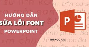 Hoc tin hoc tai thanh hoa Bạn đau đầu với tình trạng đánh chữ mất dấu trong powerpoint? Đừng lo, tin học ATC có giải pháp cho bạn đây:
