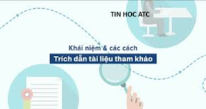 Học tin học văn phòng ở Thanh Hóa Khi làm luận văn, luận án tốt nghiệp hoặc khi làm báo cáo, thường bạn sẽ có