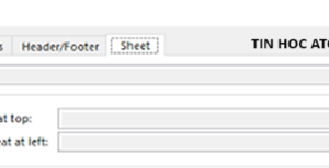 Học tin học cấp tốc tại thanh hóa Nếu Print title trong excel bị khóa thì làm thế nào? Cách xử lý sẽ có trong bài viết dưới đây nhé!