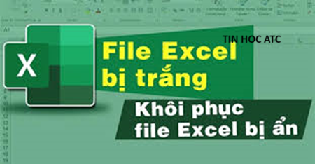 Hoc tin hoc tai thanh hoa Hoc tin hoc tai thanh hoa File excel của bạn đang bị trắng và bạn đang không biết phải khắc phục thế nào? Yên tâm ATC có giải pháp