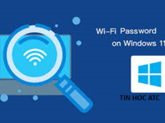 Học tin học thực hành ở thanh hóa Để tìm lại mật khẩu wifi đã kết nối, bạn hãy làm theo cách sau, tin học ATC sẽ hướng dẫn chi tiết trong