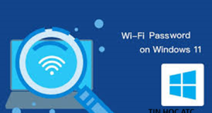 Học tin học thực hành ở thanh hóa Để tìm lại mật khẩu wifi đã kết nối, bạn hãy làm theo cách sau, tin học ATC sẽ hướng dẫn chi tiết trong