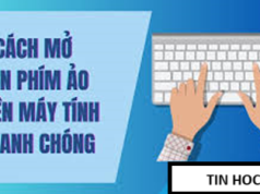 Hoc tin hoc van phong o Thanh Hoa Để mở bàn phím ảo trên windows nhanh chóng, bạn hãy dùng một trong bốn cách sau:Mở bàn phím ảo
