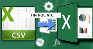 Học tin học cấp tốc tại thanh hóa Khi mở file CSV bạn thường gặp lỗi hiển thị các ký tự lạ, bài viết sau đây ATC xin chia sẻ cách để khắc