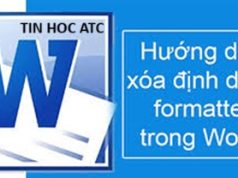 Học tin học cấp tốc ở thanh hóa Nếu bạn muốn bỏ formatted trong word, hãy tham khảo bài viết dưới đây nhé!Cách bỏ Formatted nhanh chóng