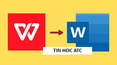 Học tin học văn phòng ở Thanh Hóa Học tin học văn phòng ở Thanh Hóa Cách để chuyển từ WPS sang Word trên máy tính như thế nào? Mời bạn tham khảo bài viết sau đây nhé!Bước