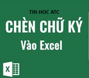 Hoc tin hoc o thanh hoa Hoc tin hoc o thanh hoa Muốn chèn chữ ký vào excel các bạn hãy thực hiện theo các bước sau:Cách tạo chữ ký excel