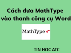 Hoc tin hoc o thanh hoa Bạn muốn viết các ký hiệu toán học trong word, bạn hãy cài đặt Mathtype cho máy tính của mình nhé! Cách cài