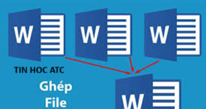 Hoc tin hoc o thanh hoa Trong quá trình soạn thảo văn bản, đôi khi bạn muốn gộp 2 trang thành 1 trang trong Word để tiết kiệm