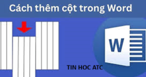 Học tin học cấp tốc ở thanh hóa Cách thêm cột trong word như thế nào? Có thể bạn chưa biết, mời bạn tham khảo cách làm sau đây:Thêm thủ công: