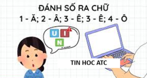 Hoc tin hoc cap toc tai thanh hoa Bạn đang gặp tình trạng gõ số trong Word nhưng lại hiển thị thành chữ như “1 ra ă”, “2 ra â”, “3 ra ê”, “
