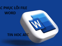 Trung tâm tin học ở thanh hóa Đang tập trung soạn thảo hợp đồng, báo cáo hay tài liệu quan trọng thì file Word đột ngột báo lỗi không thể