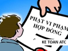Hoc kế toán thực hành ở thanh hóa Trong hoạt động kinh doanh, việc phát sinh các khoản tiền phạt vi phạm hợp đồng kinh tế (do giao hàng