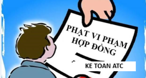 Hoc kế toán thực hành ở thanh hóa Trong hoạt động kinh doanh, việc phát sinh các khoản tiền phạt vi phạm hợp đồng kinh tế (do giao hàng