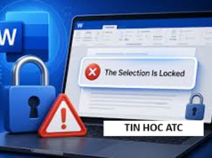 Hoc tin hoc van phong tai Thanh Hoa Đang soạn thảo văn bản hay chỉnh sửa báo cáo quan trọng trên Microsoft Word thì đột nhiên thanh công cụ