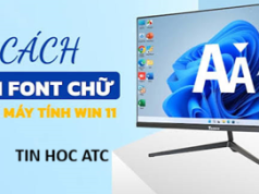 Trung tâm tin học ở thanh hóa Font chữ mặc định quá mỏng, khó đọc hoặc kích thước hiển thị không hợp mắt khiến bạn thường xuyên