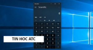Học tin học tại thanh hóa Máy tính bỏ túi (Calculator) là công cụ quen thuộc giúp người dùng xử lý nhanh các phép tính từ đơn giản đến